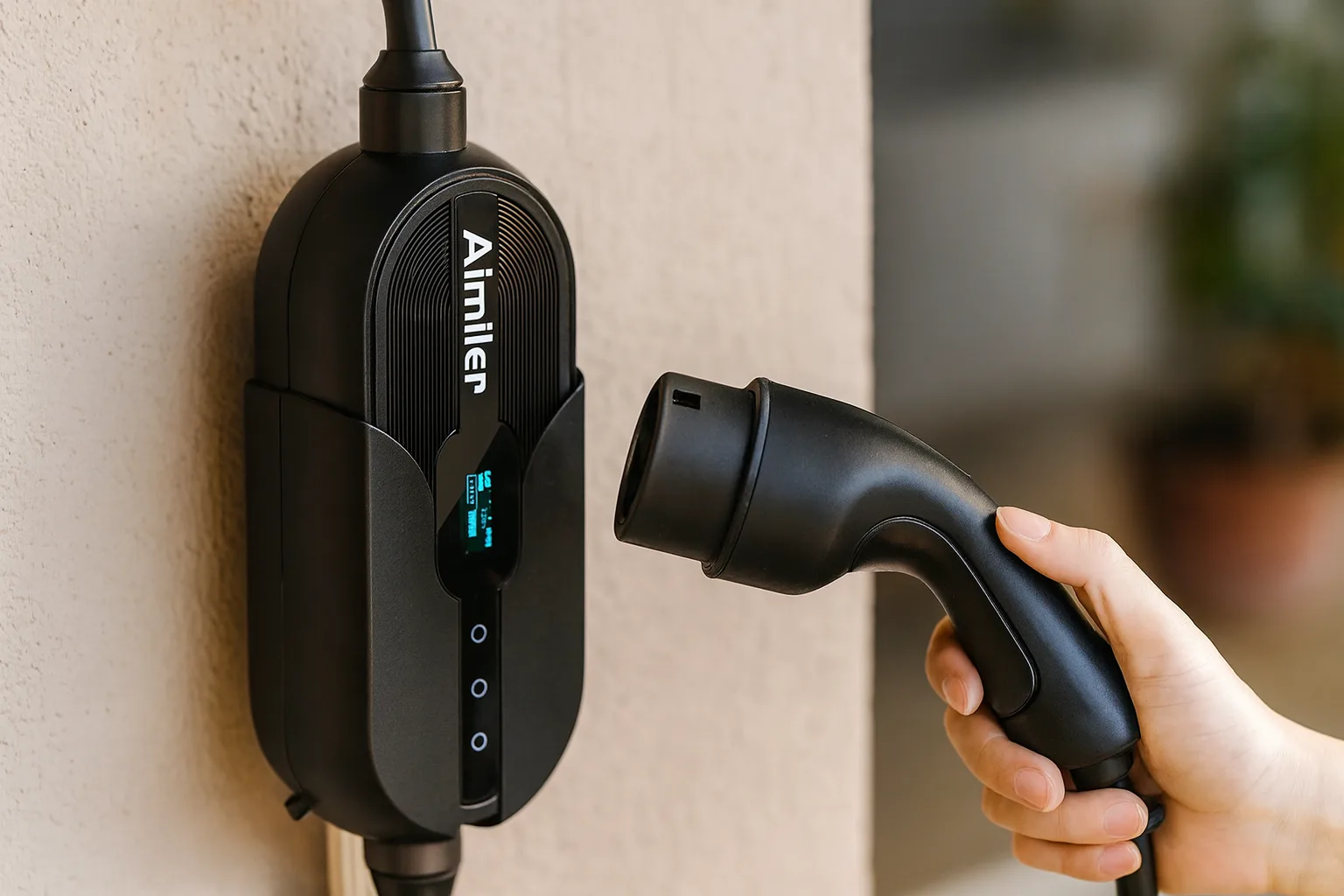 AIMILER Borne Electrique — Fonctions clés et personnalisation