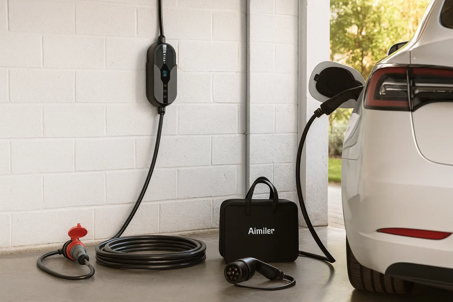 AIMILER Borne Electrique — Connectivité et Application : Une Utilisation Simplifiée