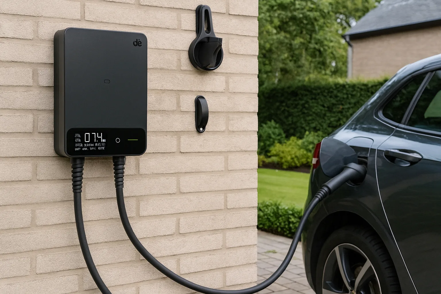 dé Borne Électrique — Déballage et prise en main de la borne dé
