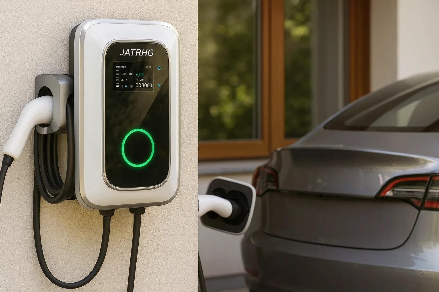 JATRHG S1 Borne Electrique — Application et connectivité : Simplicité et efficacité