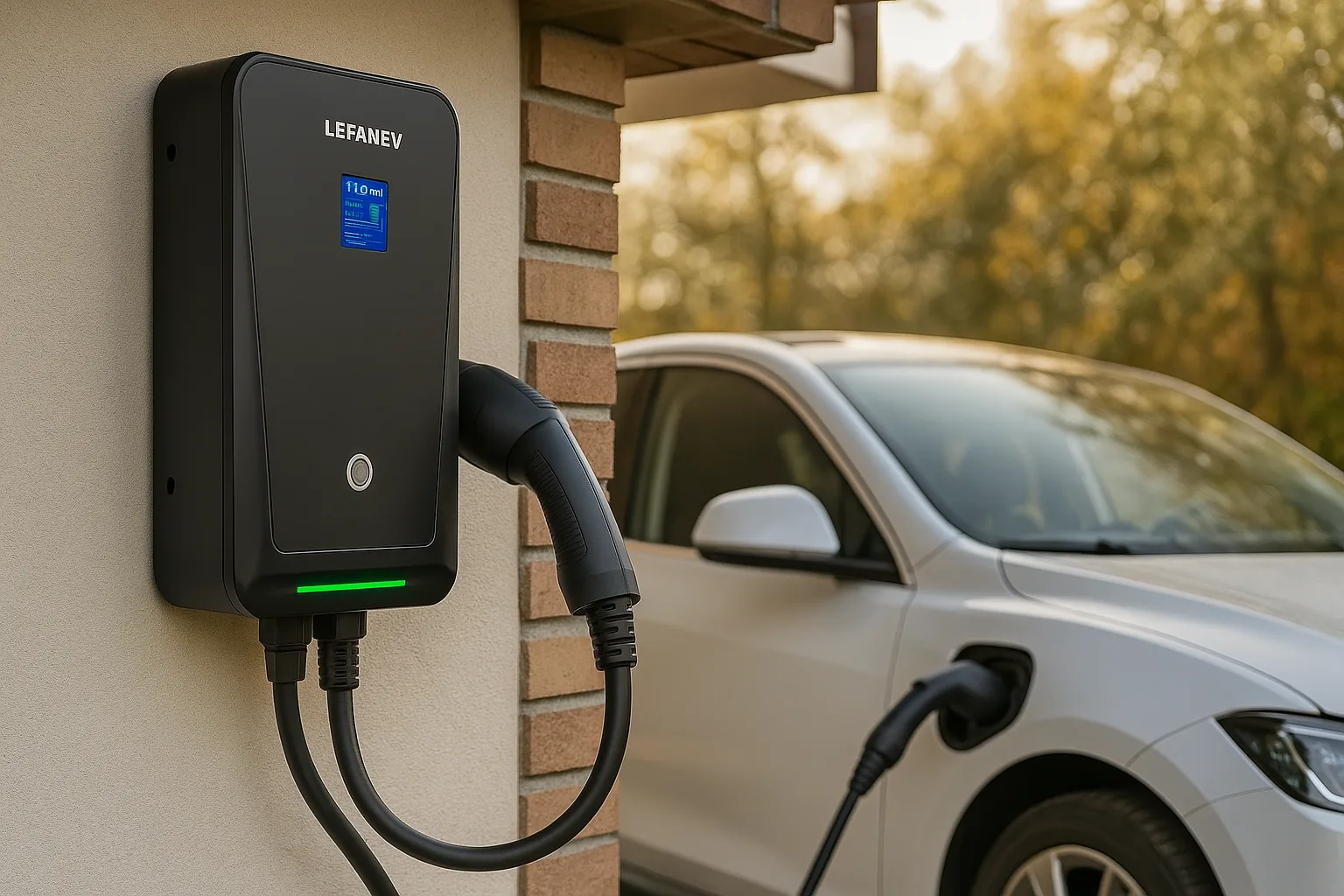 LEFANEV Chargeur Triphasé — Application et Connectivité : EV MASTER, un Atout de Taille